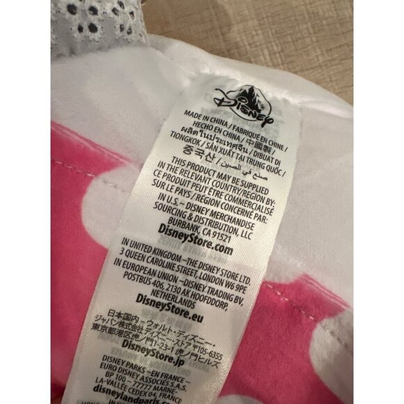 Disney Cuddleez Minnie Mouse Plush Toy In Pink Polka Dot Dress & Bow - Soft - Picture 5 of 9